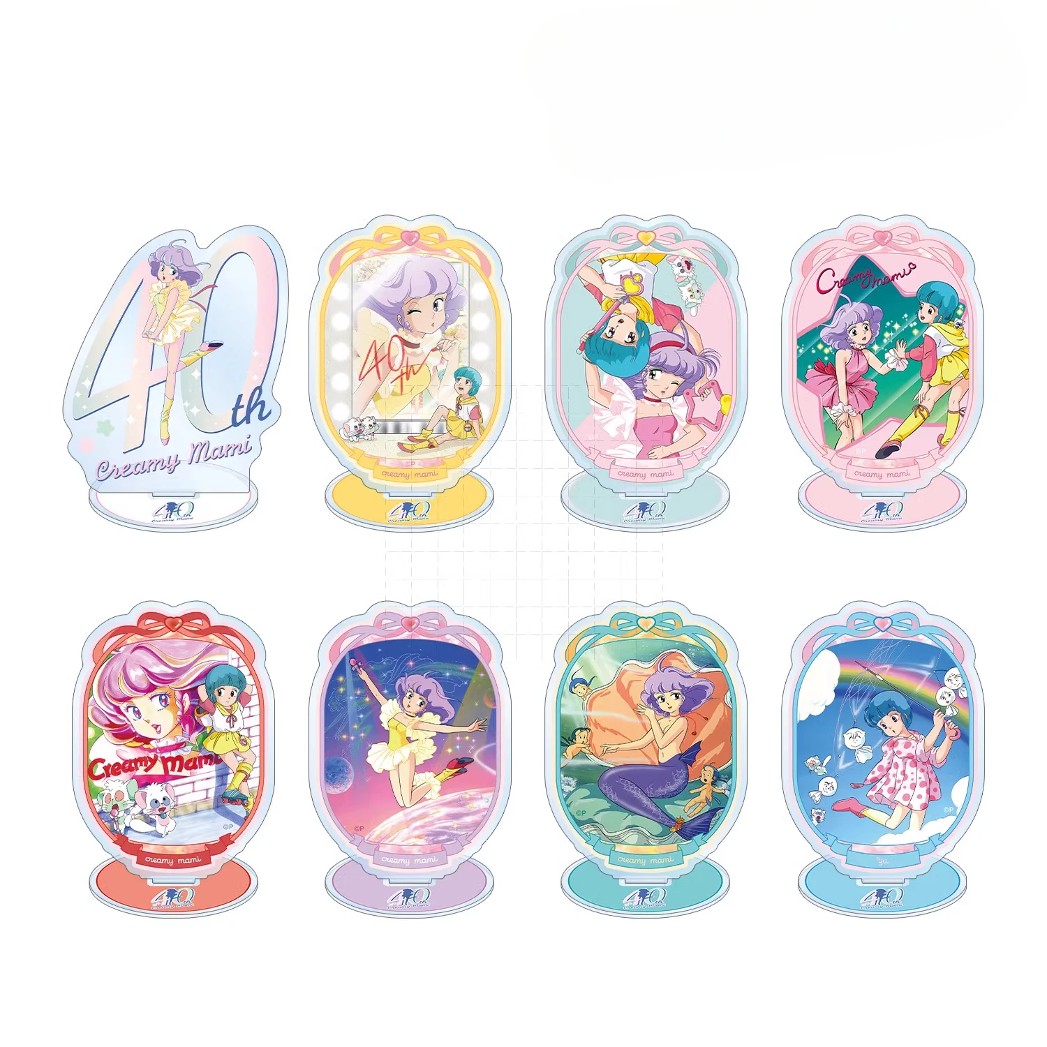 

Game Cute Girl Morisawa Yuu Acrylic Stand Doll Anime Figure Model Plate Cosplay Toy for Gift
