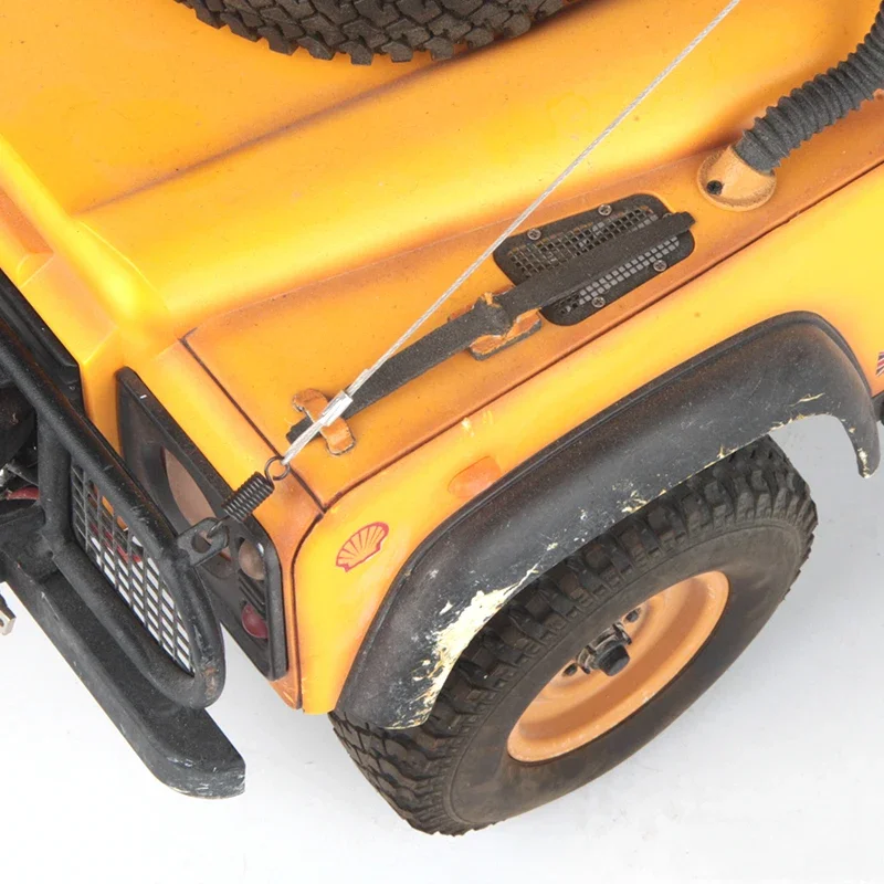 1 Set Mini Shovel Steel Plate for 1/10 RC Crawler Car Traxxas TRX4 Defender RC4WD D90 D110 Diy Parts