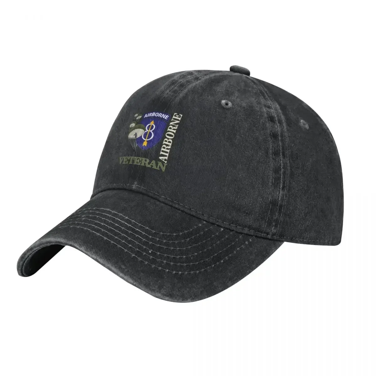 Бейсбольная кепка Airborne Veteran 8th Infantry Division, забавная шляпа, мужская шляпа от солнца, кепки на день рождения для мужчин и женщин