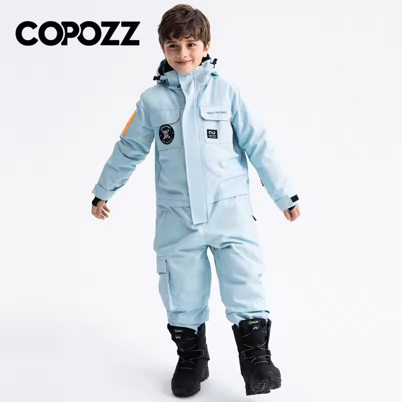 חליפת סקי לילדים 6-14 מבית COPOZZ אטימות 10k