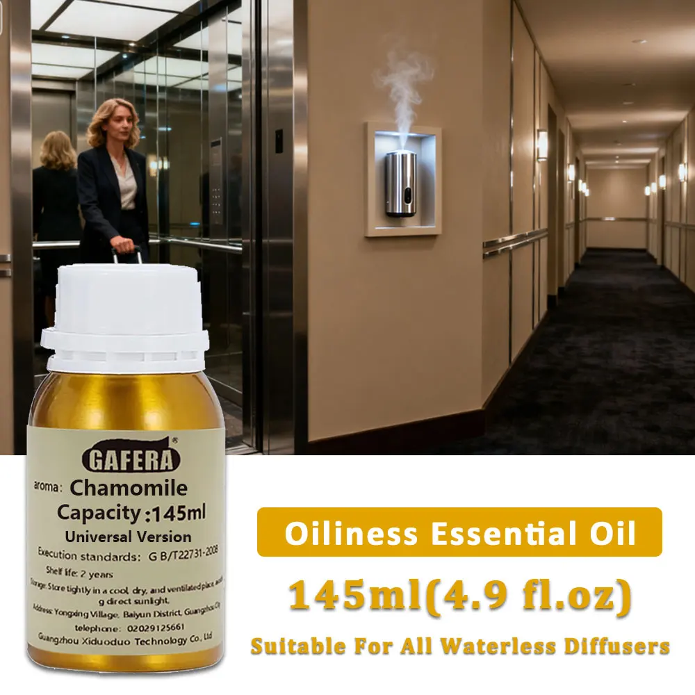 GAFERA 145ml (4.9 fl.oz) Chamomile Ice Age Ritz-Carlton Fragrance Essential Oil Supplement For Fragrance Machine, Aroma Diffuser
