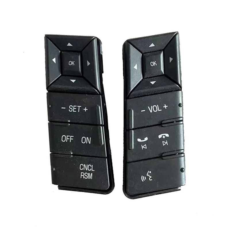 

A026-2 Pcs Car Cruise Control Steering Wheel Buttons Switch For Ford Expedition 2015-2017 FL7T-9E740-ADW, FL7T-9E740-BBW