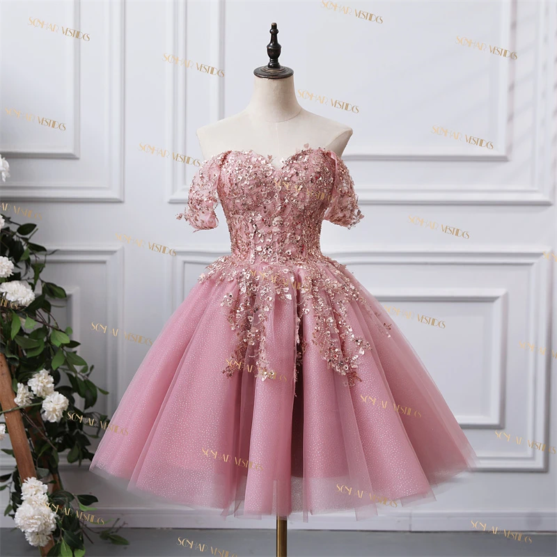 2 In 1  Party Dress Glitter 15 Quinceanera Dresses Shiny Ball Gowns Customized 15 Year Old Dresses For Quinceanera With Bow Tie image 6