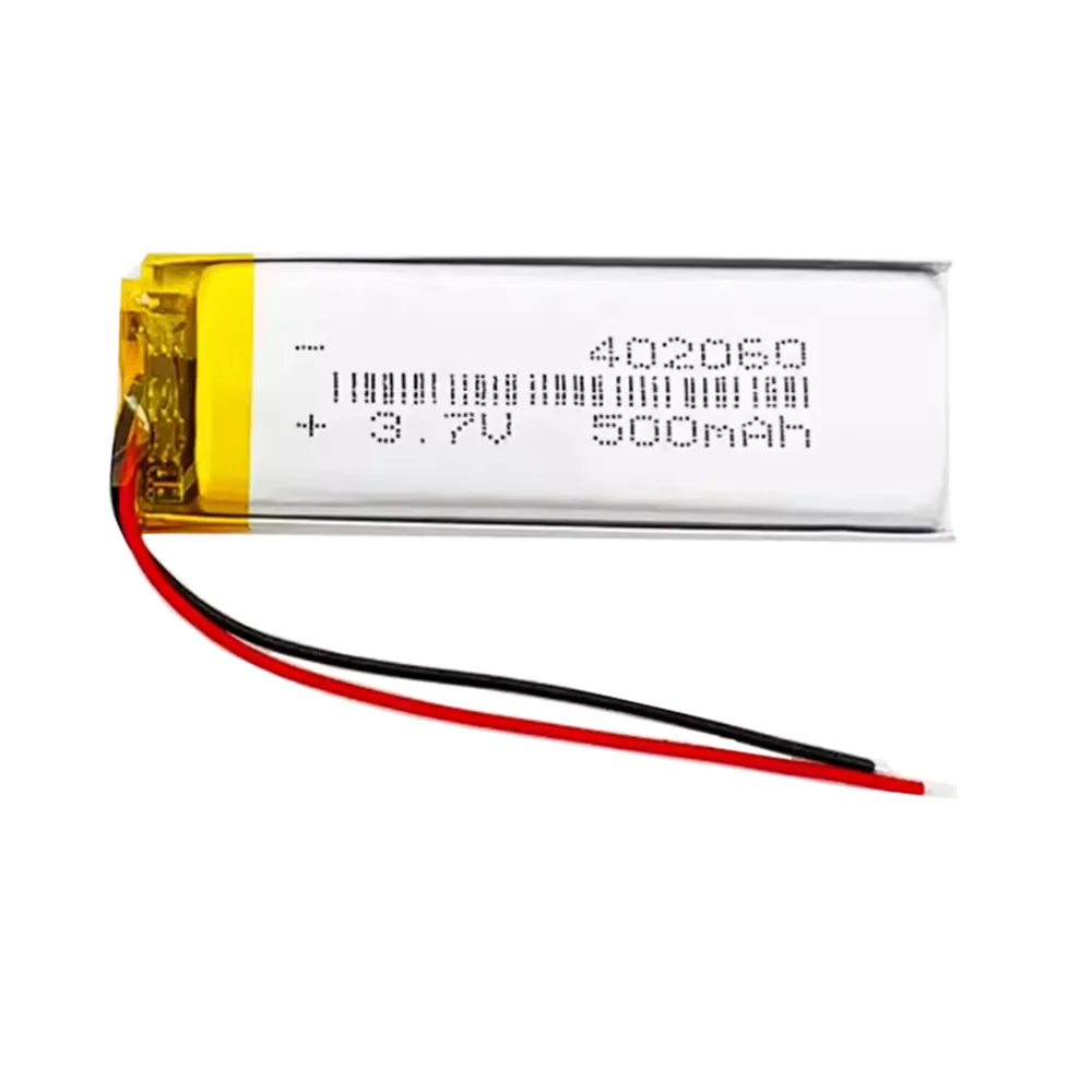 1-10 шт. 3,7 В 500 мАч полимерные литиевые аккумуляторы Lipo 402060 для GPS-навигаторов, автомобильных камер, видеорегистраторов, записывающих устройств
