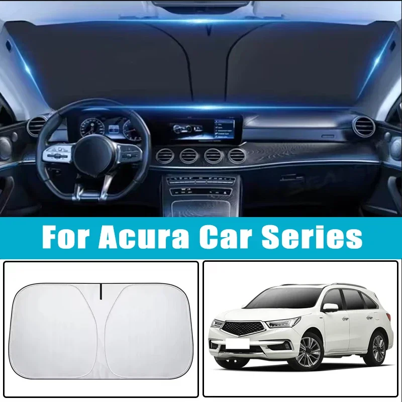 

Car Windshield Sunshades Cover for Acura RDX MDX TLX Integra CDX ZDX NSX TL TSX RDX CL Legend ADX Sun Protection Car Accessories