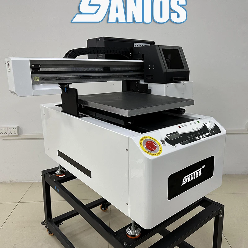 Cost-effective 40*50cm portable desktop UV Printing machine Easy to use UV flatbed Impresora with Dual XP600 Heads