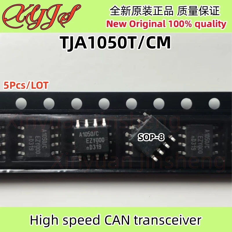 

5Pcs/LOT TJA1050T/CM A1050/C SOP-8 TJA1050T TJA1050 TJA1050T/CM,118 High speed CAN transceiver Chipset Original New 100% quality