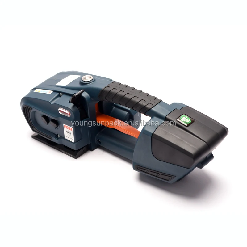 

HotPET PP Straps Electric Battery Fraction Weld Tools Battery Strapping Tool