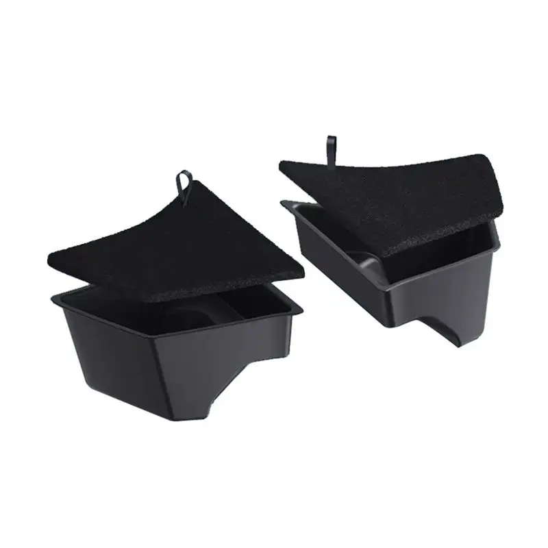 

AEA7-для Tesla Model 3 Highland 2024, органайзер для багажника, боковой ящик для хранения, задний ящик для хранения багажника с крышкой, аксессуары