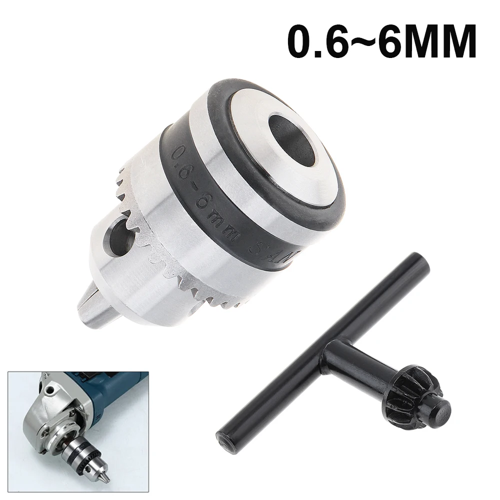 

B10 0.6-6mm Drill Bit Clamp Handle Drill Clamp Drill Bit DIY Hand Electric Drill Tool Parts