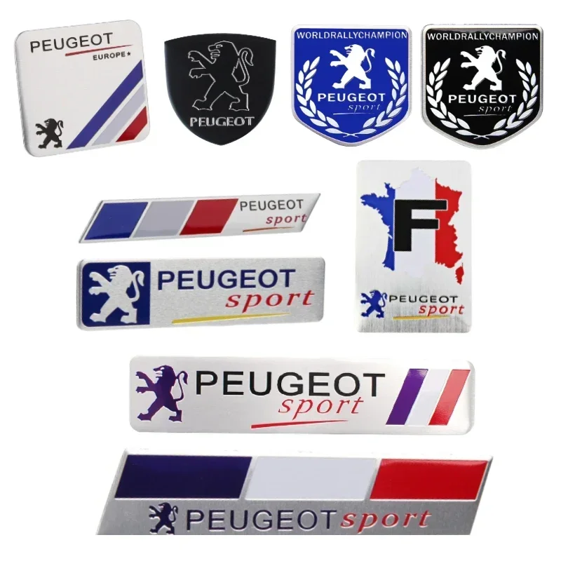 

Наклейка на окно автомобиля, боковая Эмблема багажника для Peugeot 308, 306, 205, 4008, 307, 2008, 208, 5008, RCZ 301, 206, 3008, 408, 406, 407, 508