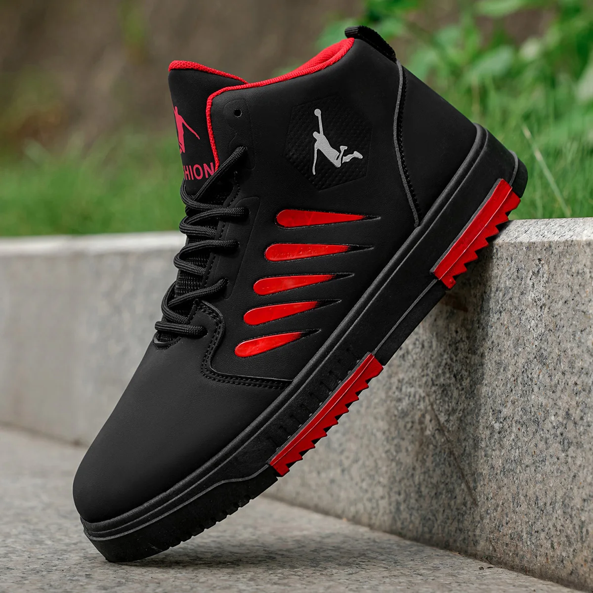 الرجال عارضة الرياضة المشي لمسافات طويلة في الهواء الطلق أزياء عصرية الشارع مريحة #5