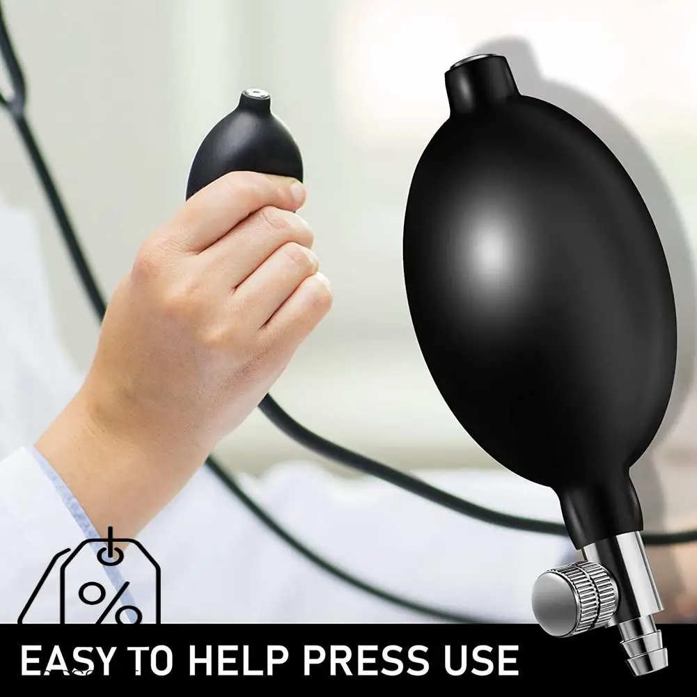 ABBN-6 Pieces Blood Pressure Bulb Replacement Inflation Bulb Pump Adjustable Hand Squeeze Pump Manual Sphygmomanometer Bulb