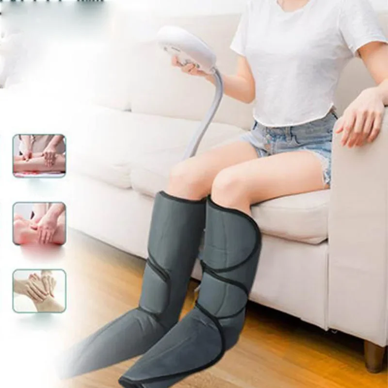 Air Wave Massager Leg Massager Pressure Physiotherapy Instrument Electric Hot Compress Air Wave Leg Massager