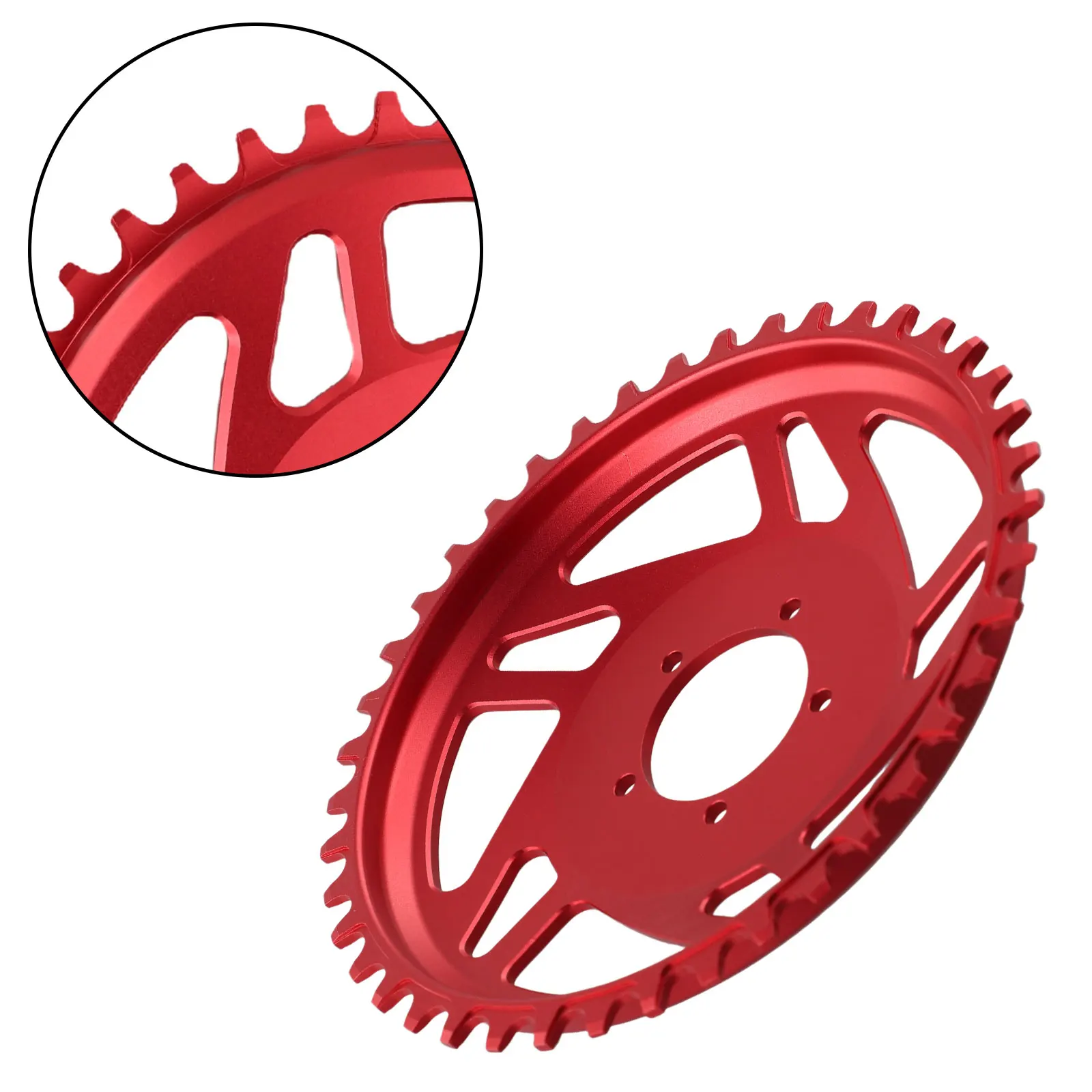 

Звездочка 42T для электрических велосипедов Bafang, аксессуар для коррекции смещения, прочный алюминиевый сплав для лучшей производительности