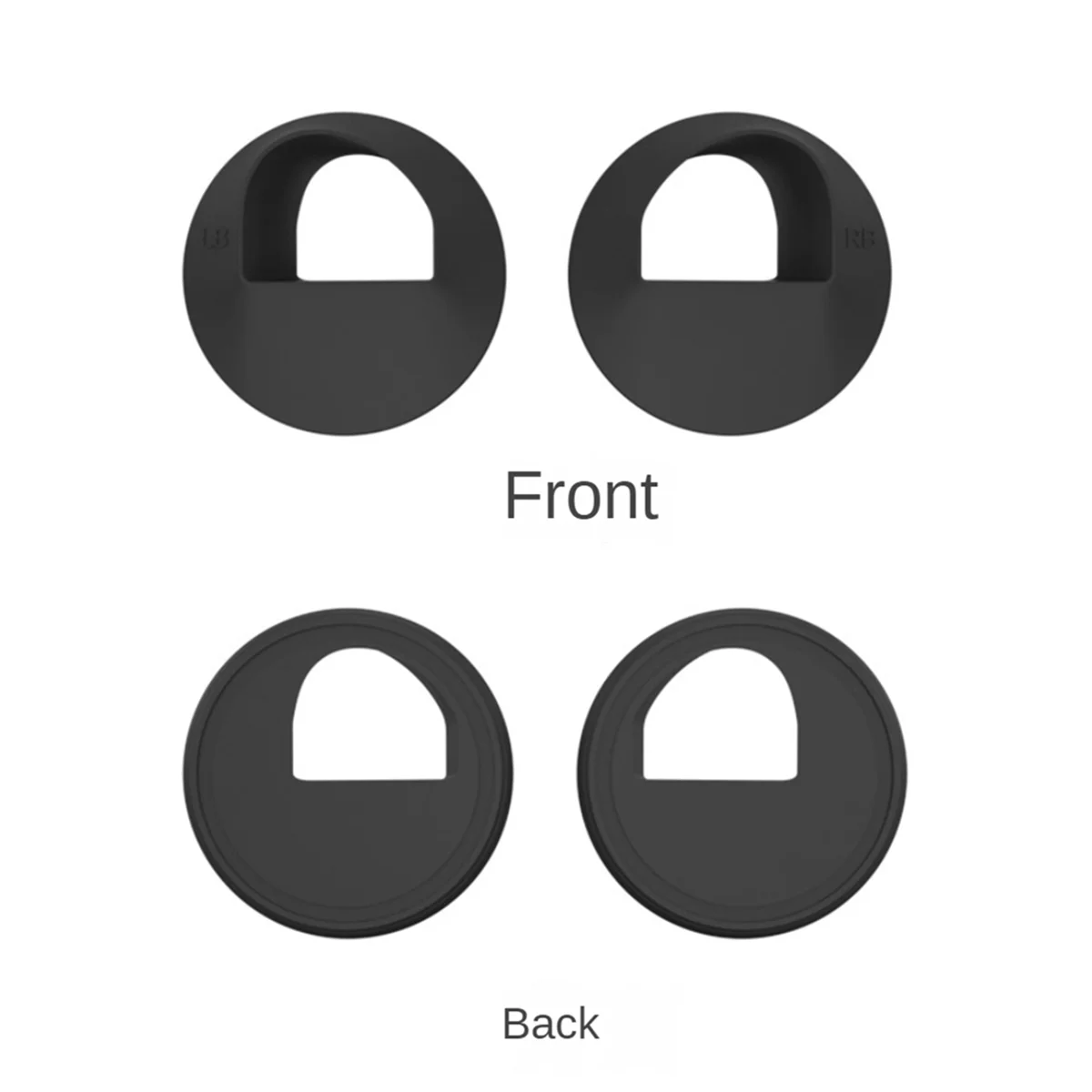 A88m 1 par gamepad suporte para legião go esquerda direita alça base de silicone suporte de mesa alça suporte de armazenamento preto