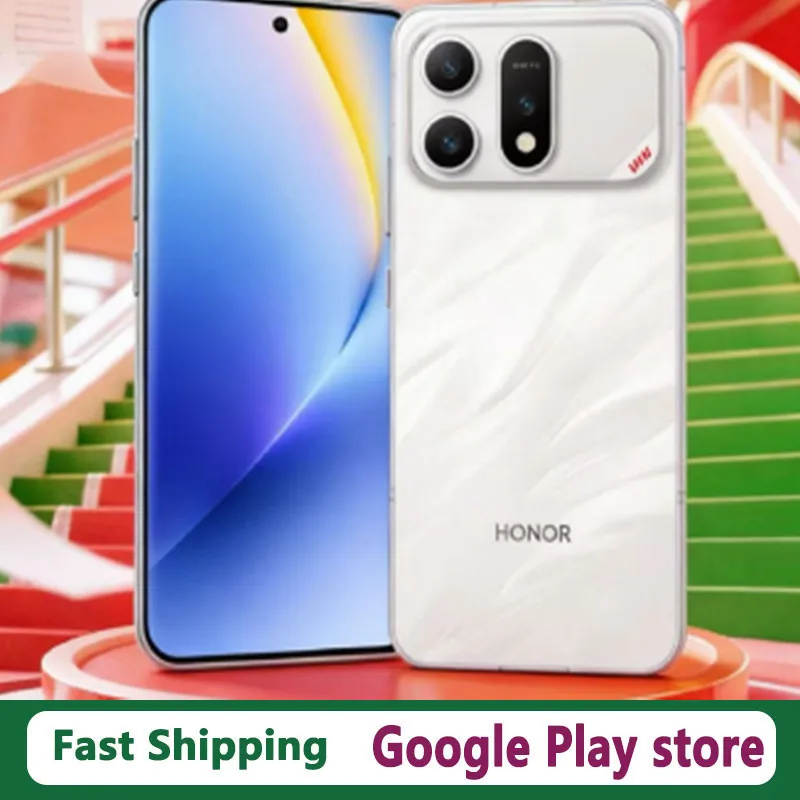 DHL Fast Delivery Honor Win Turbo Cell Phone Dimensity 8500 Racing 6.79" AMOLED 50.0MP 10000mAh 80W Charge IP69 Waterproof