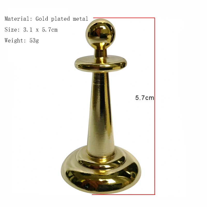1 Pc Metal Chess Pieces Casino Metal Roulette Enthusiasts Roulette Souvenir Special for Game Competition Games Collection Gift