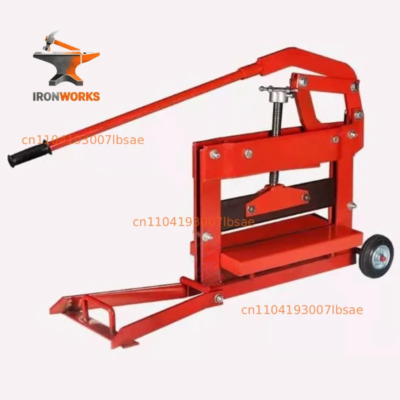 Manual Brick Cutter Interlocking Concrete Cutting Hand Operated Manual Brick Making Equipment Permeable Bricks