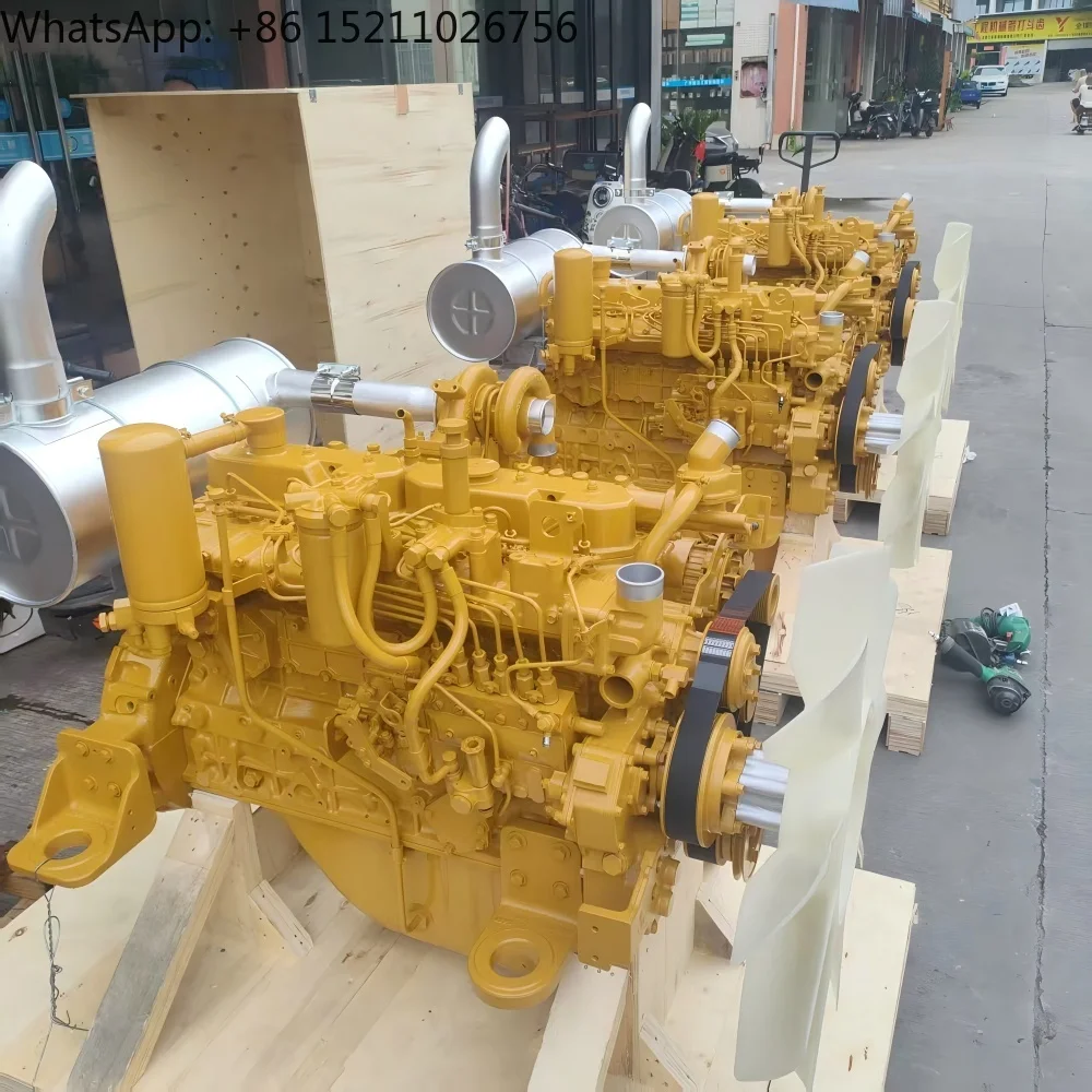 Excavator 3066 Engine Assy for Caterpillar 3066 Engine with Intercooler for Cat E320C E320D Used Rebuilt Type in Good Condition