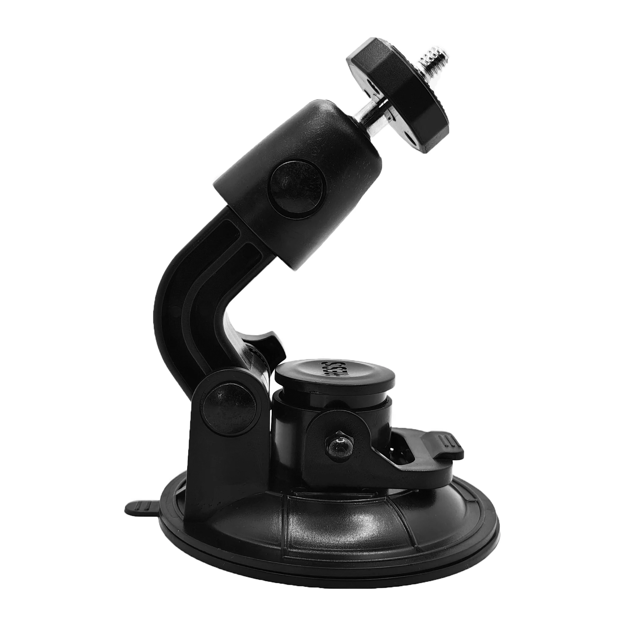 حامل تثبيت على شكل كأس شفط للسيارة مع حامل هاتف لكاميرات GoPro Hero 13 12 11 10 9 8 7 الذكية DJI OSMO Action 5 PRO 4 3 2