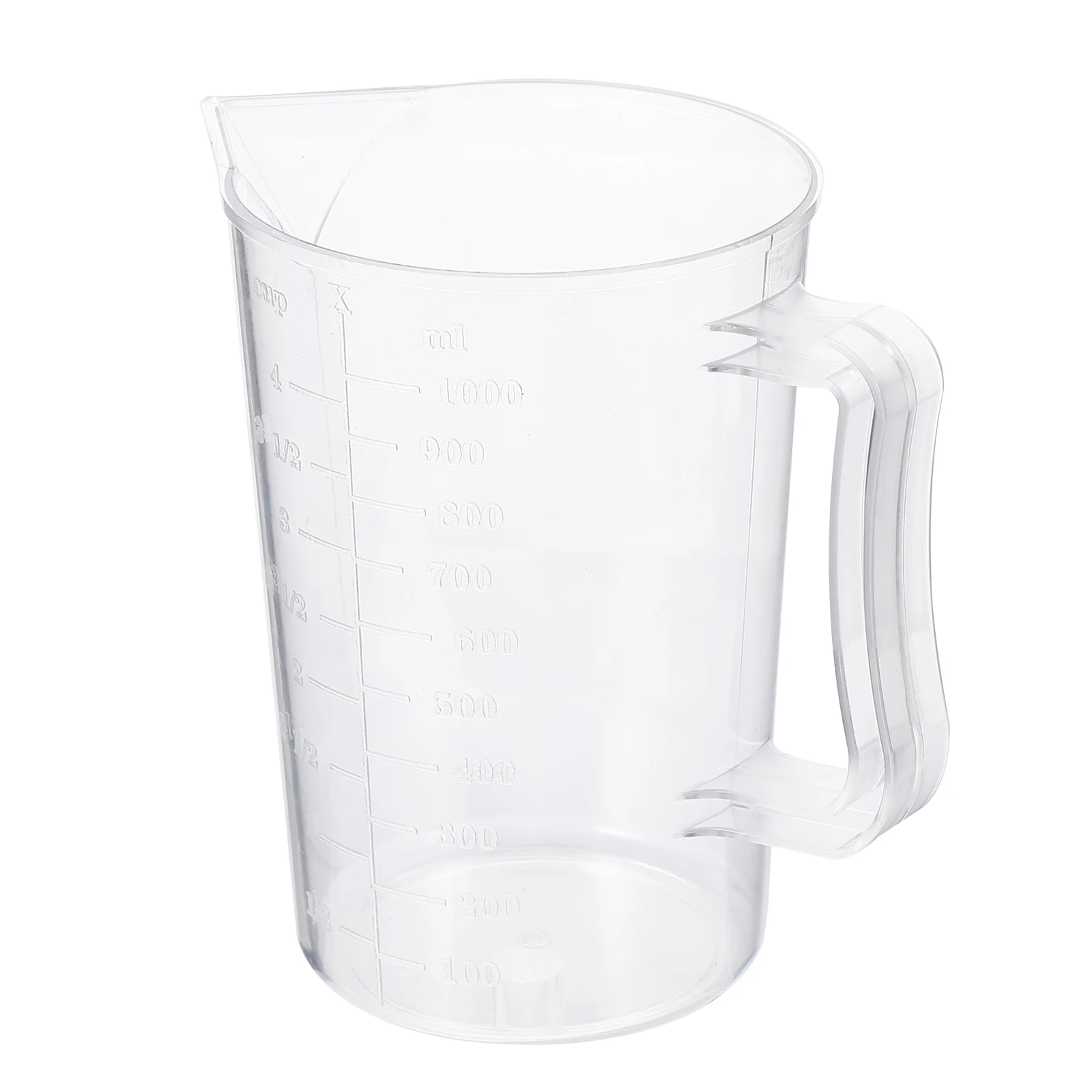 

Measuring Cup PC Practical Lightweight Portable Kitchen Accessory Scales Cup Measuring Jug Baking Tool Plastic Non Skid H