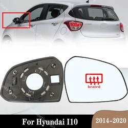 For Hyundai I10 2014-2020 87611B4000 876214000 Car Accessories Rearview Mirror Lenses Exterior Side Reflective Glass With Heated