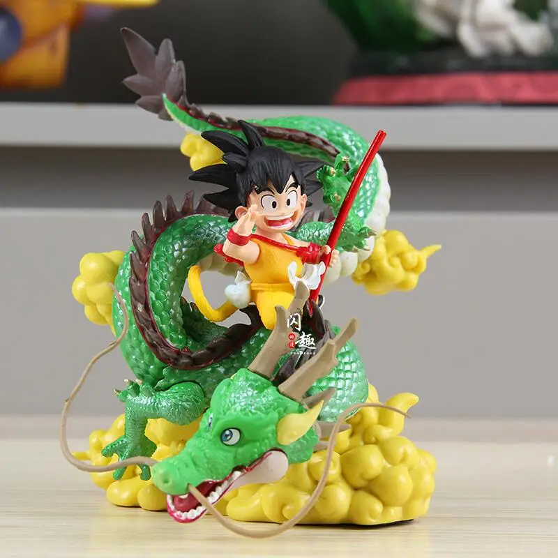 Figura de Anime de Dragon Ball Gk Bye Goku, modelo de muñeca de Pvc, adornos, colección de figuras de Anime, decoración para juguetes de regalo, 14cm