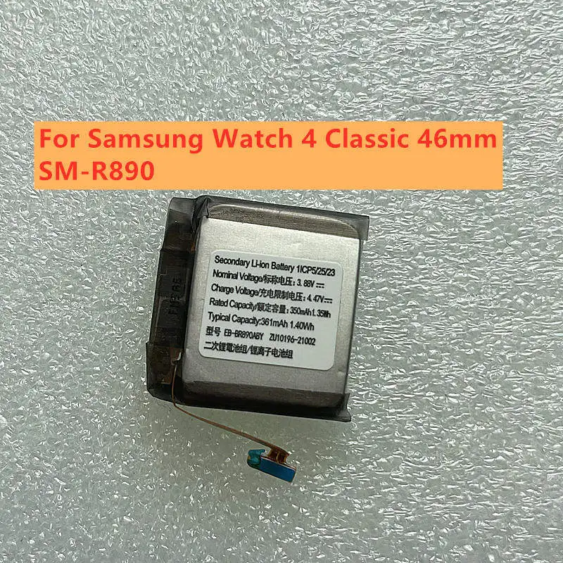 Smartwatch Battery Spare Parts For Samsung Galaxy Watch 4 Classic SM-R890 SM-R8950 SM-R880 SM-R860 SM-R870 Repair Power Cell