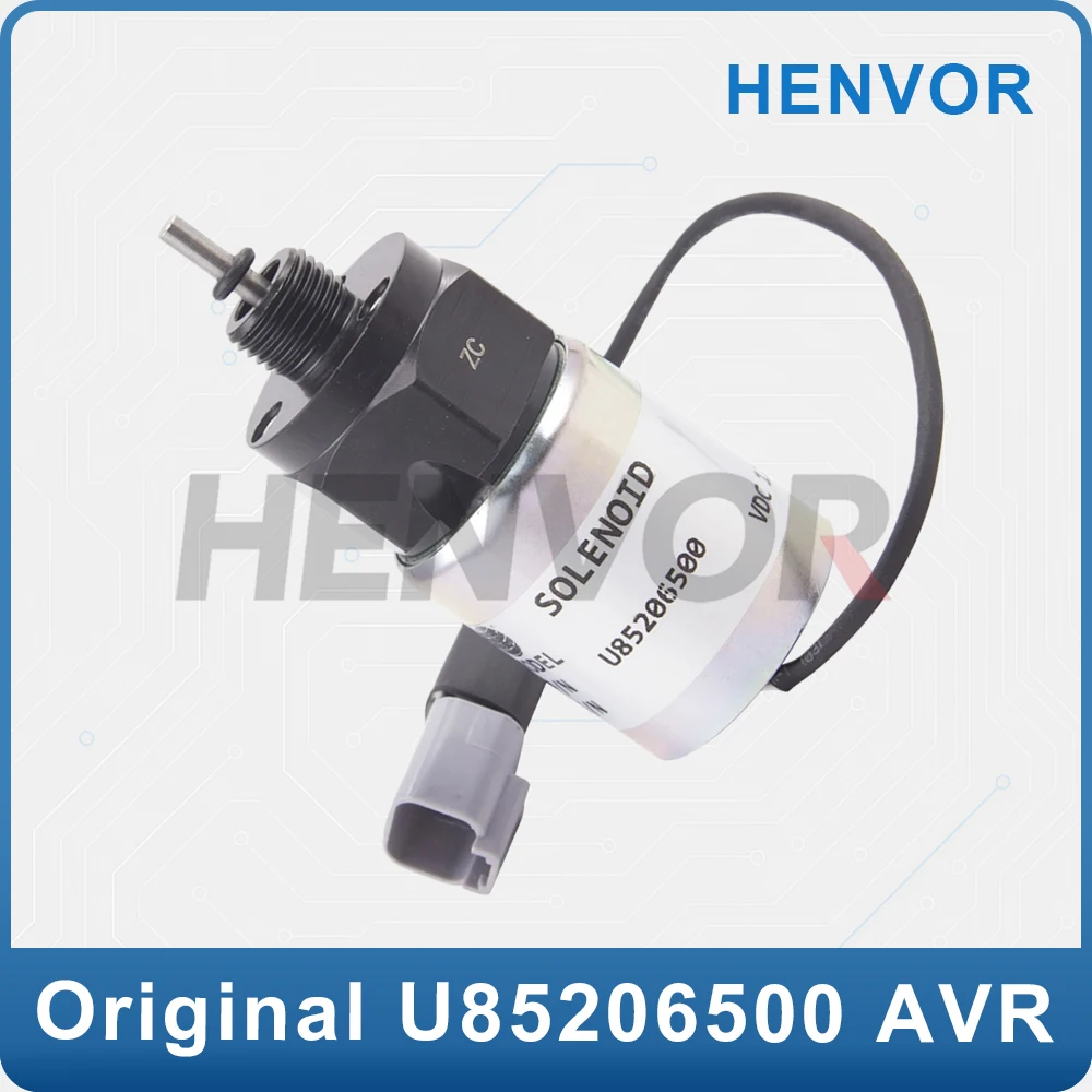 

12V U85206500 Throttle Solenoid Valve for Perkins 400 Series – Compatible with 403D-15, 404D-22, 404D-22T Engines