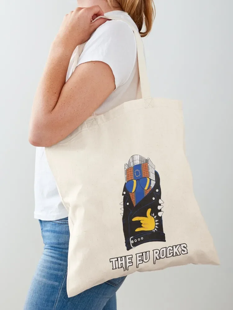 

The European Union Rocks! Tote Bag tote bags aesthetic custom tote bag Reusable bags shopping cart bags