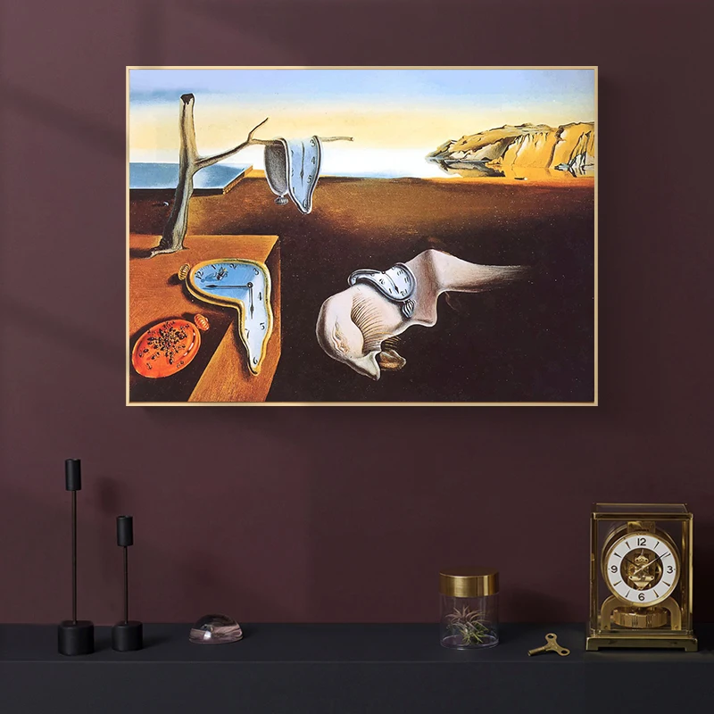 Surrealism Famous Artwork By Salvador Dali Canvas Painting Posters And Print Wall Art Pictures for Living Room Home Decoration