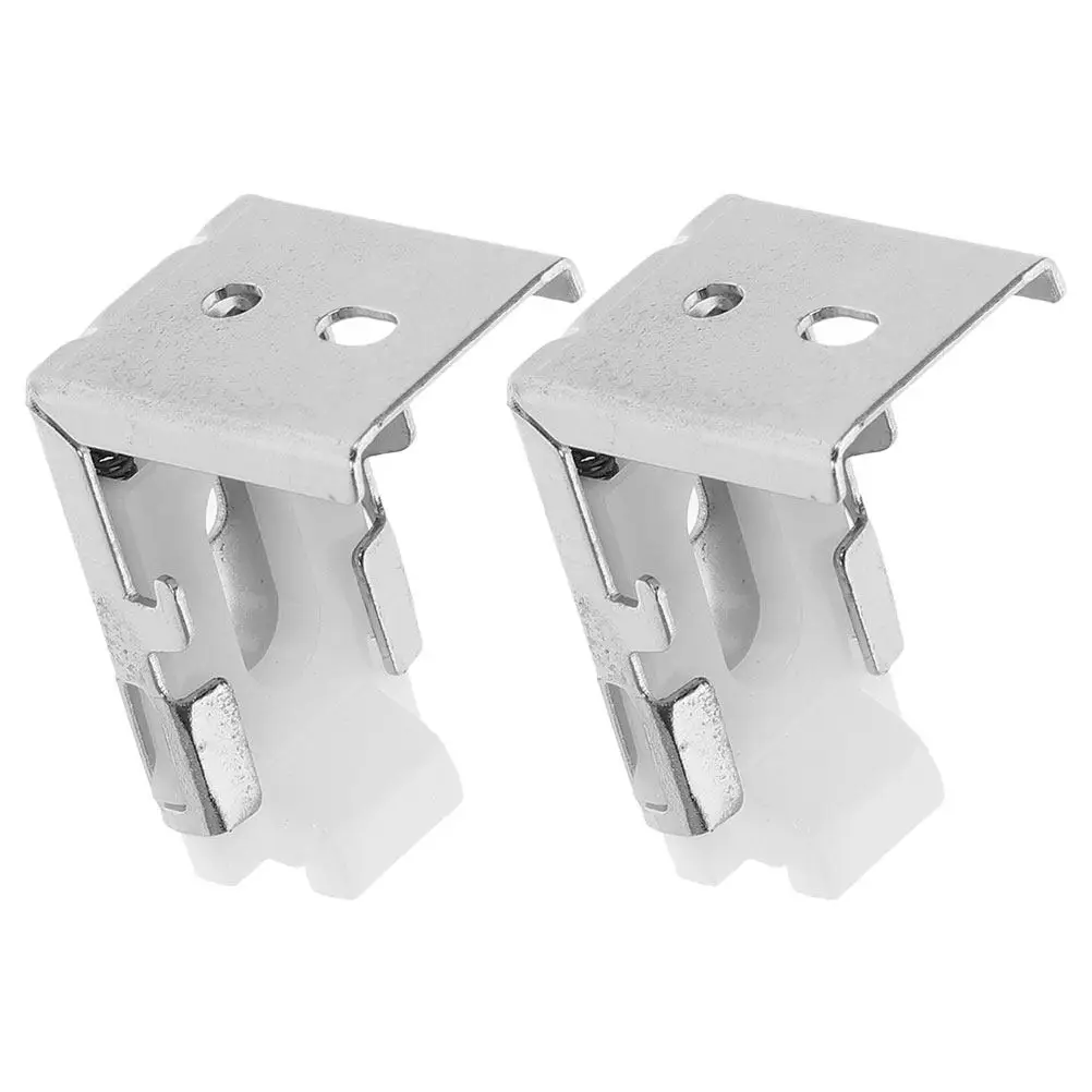 2Pcs Premium Blind Mounting Brackets for Roller Roman Vertical Blinds Quick Assembly Space Saving Home Office Decor Fixings