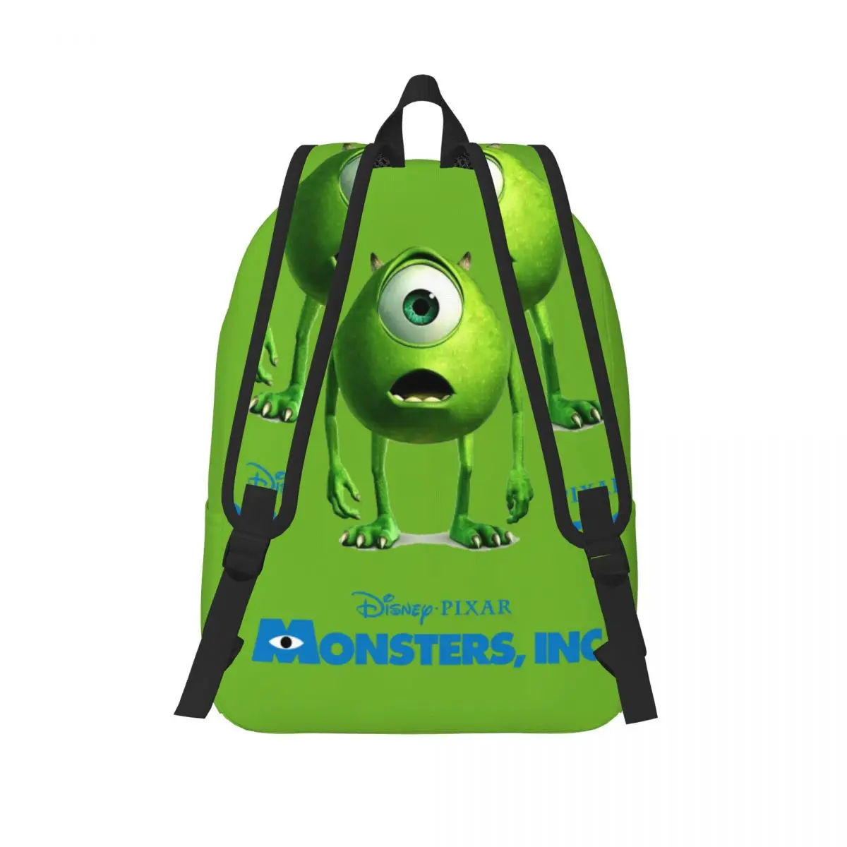 Back To School Gift Mike Mr.Q Multi Compartment Knapsack Disney Monsters University Mike Adjustable Strap For Women Schoolbag