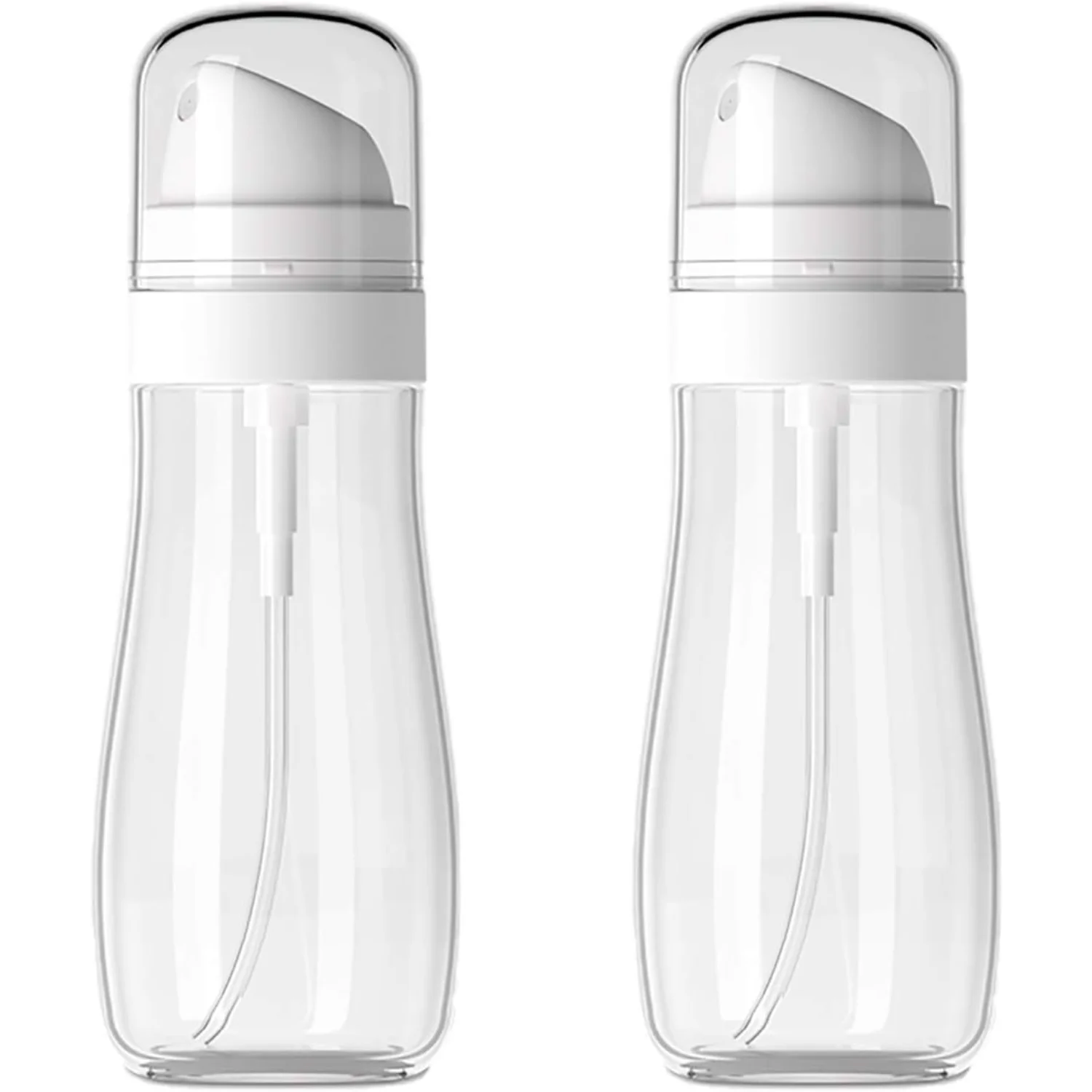 Small Spray Bottle with Fine Mist, 2 Pack .4oz/100ml Travel Spray Bottles for Hair and Face, Refillable Spray Bottles for Cleani