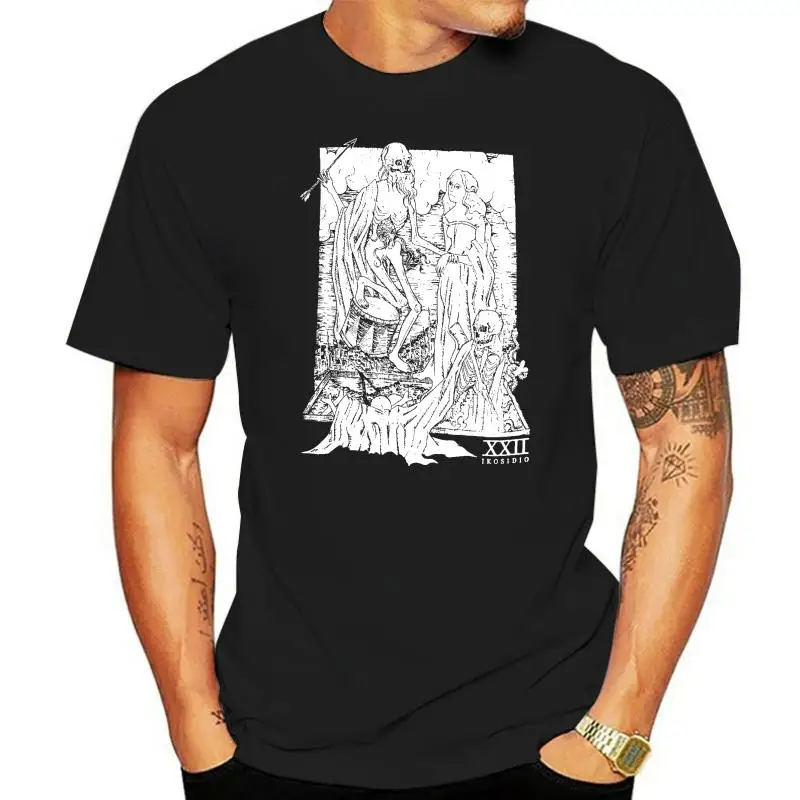 Title: Totentanz - Screen Printed T-Shirt men t shirt