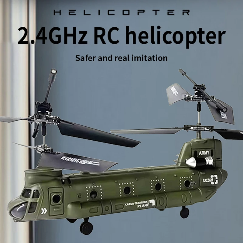 Helicopter Thelink S026H RC z 3 kanałami, wysokość przytrzymywania, jeden klucz do zdejmowania/podstawienia stabilizator żyroskopowy zdalnie