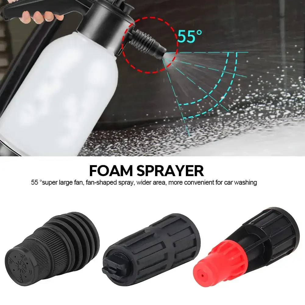 Foam Nozzle Hand Operated Pump Foam Sprayer Hand Pressurized Foam Water Sprayer Car Wash Manual Snow Foam Lance Nozzle