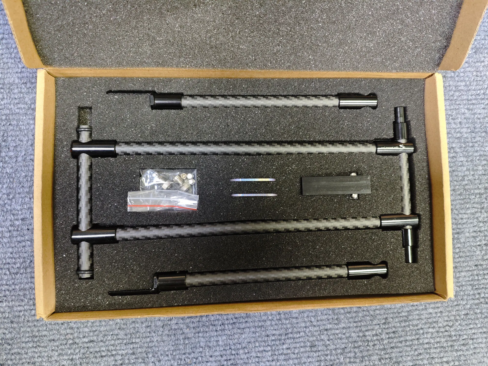 ACEOFFIX 超軽量カーボンミニリアラック、M5 Ti ボルトバイクシェルフ