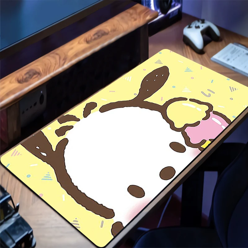 Mouse Pad Pochacco Gamer PC Computer Designed specifically HD Print Desk mat Keyboard Anime Gaming Accessories Mousepad Carpet