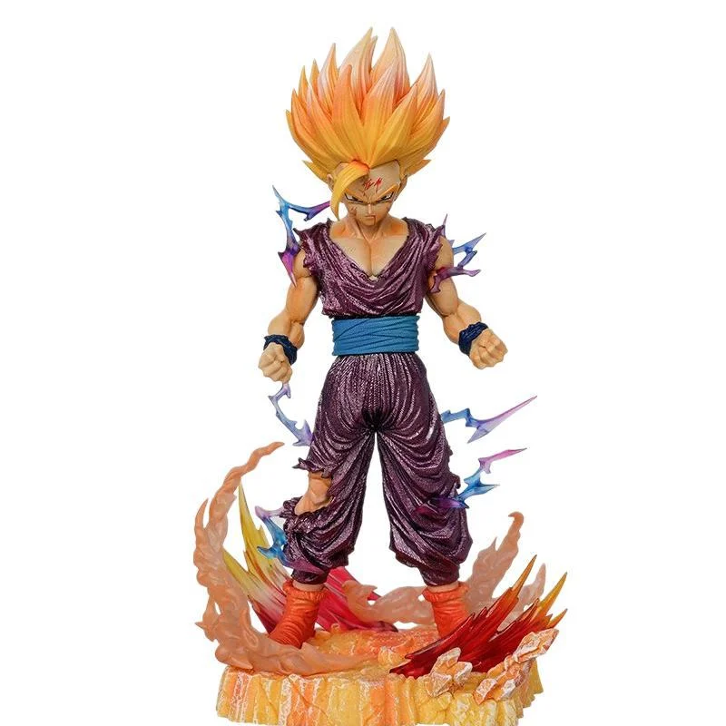 Bandai Gohan Figure Dragon Ball Z Figures Figurine Model Super Saiyan Gohan Action Figure Anime Dragon Ball Collection Ornament - view 6