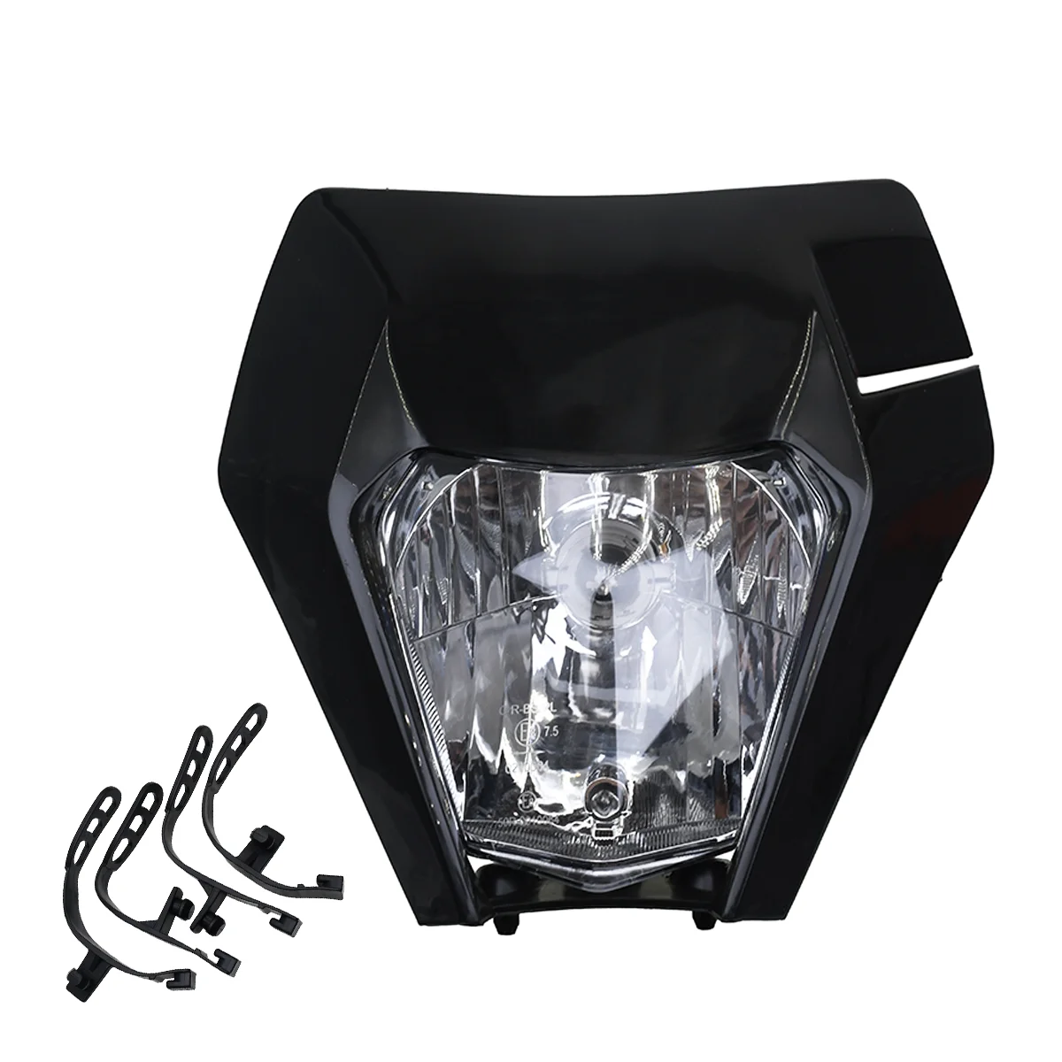 For KTM PowerZone Motorcycle LED Headlight Headlamp Head Light Supermoto Fairing EXC SXF MX Dirt Bike Enduro LED Headlight - view 3
