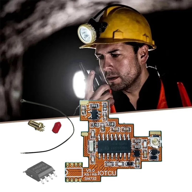 SI4732 V5.0 FPC-module + 2M-chip voor Quansheng UV K5 K6 HF kortegolf volledige bandontvangst / enkele zijbandontvangst