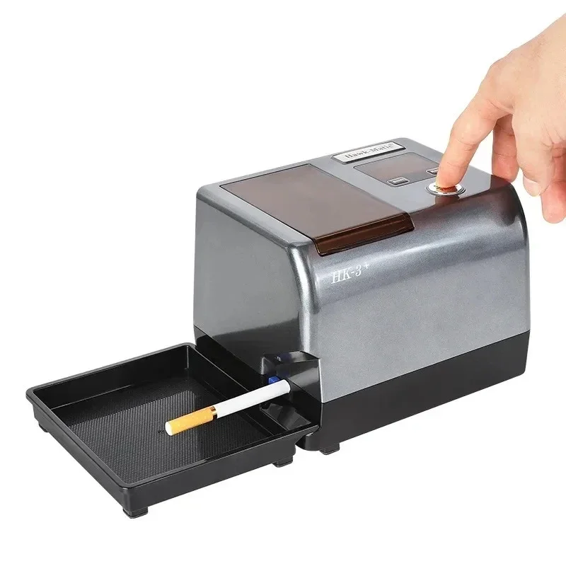 

HK3+ 6.5/8.0mm Automatic Cigarette Machine Electric Tobacco Injector Filling Maker with Smoke Rolling Tray Smoking Accessories