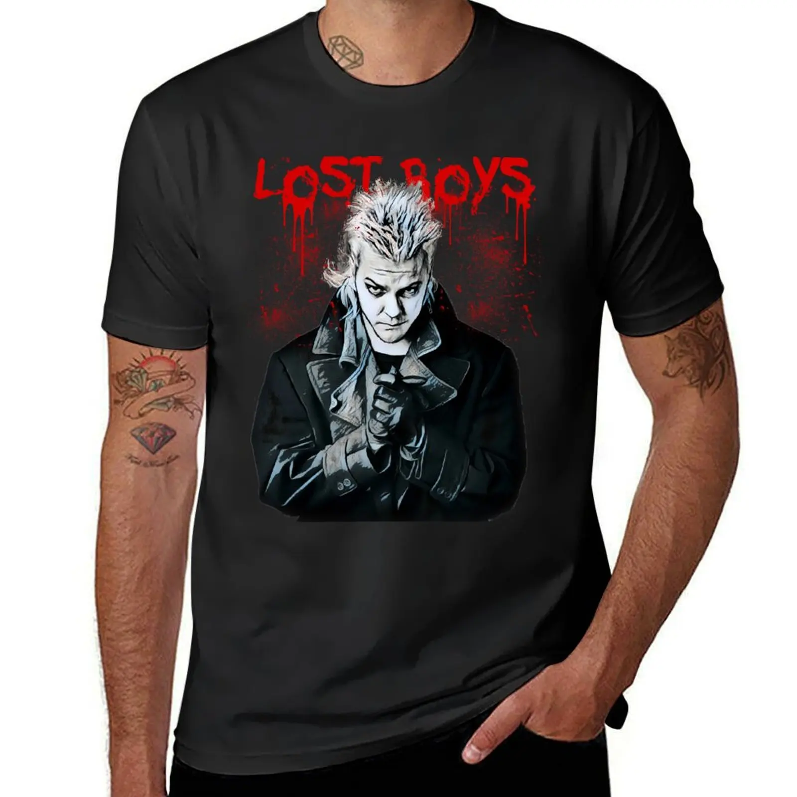 

Lost boys T-Shirt shirts graphic tshirts personalised funny gifts tops Short sleeve tee men