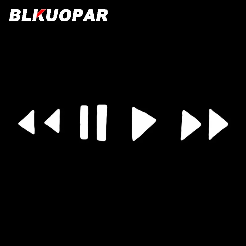 BLKUOPAR Progress Loading Button Car Sticker Waterproof Scratch-proof JDM Decal Helmet Air Conditioner SUV Car Door Protector