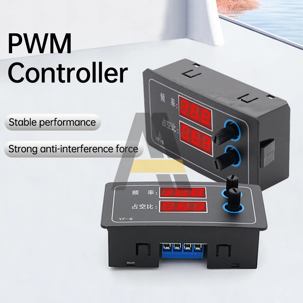 PWM kwadratowa fala Prostokątny generator sygnału falowego DC 5V 7-24V 1HZ-100KHZ Częstotliwość impulsu impulsowego Cykl pracy Regulowana