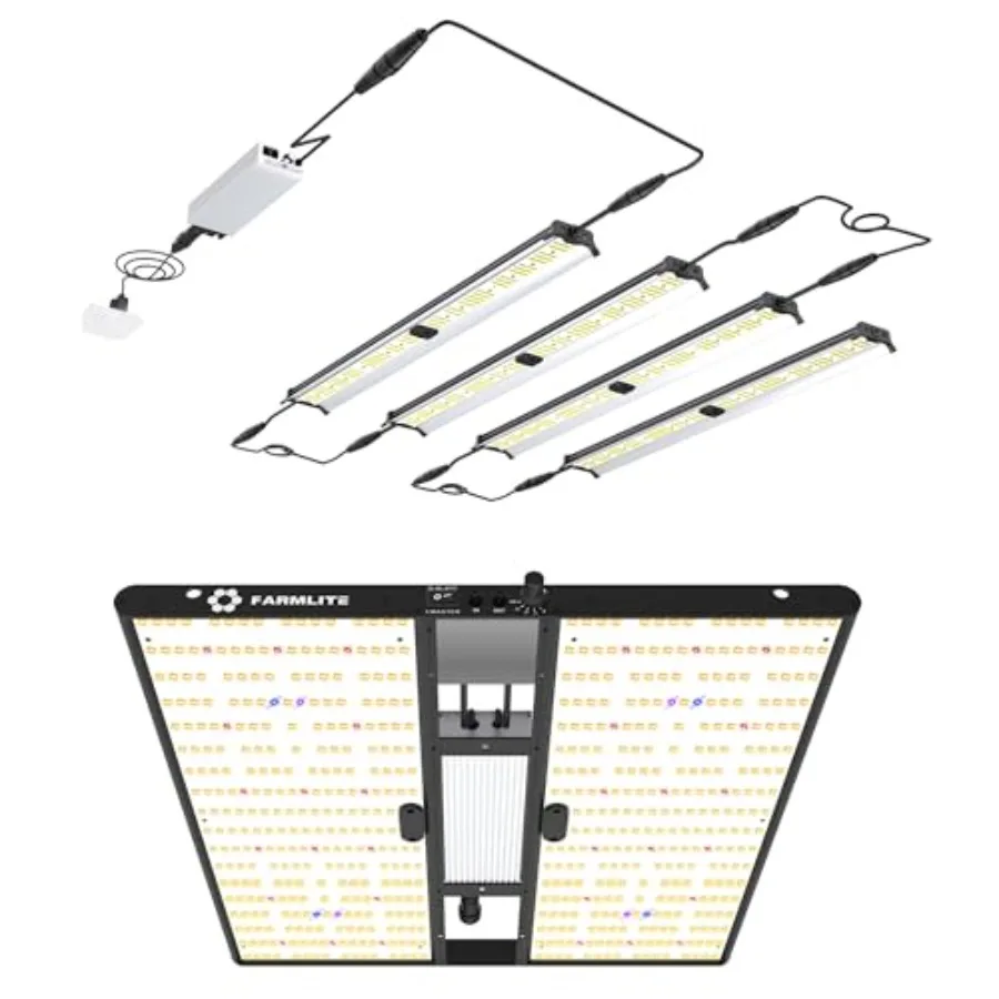 

Grow Lights for Indoor Plants Full Spectrum Supplemental Lighting Quantum Board Grow Lights
