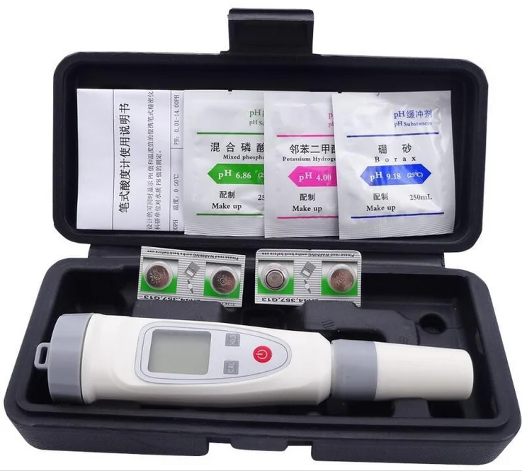 PH meter Waterproof microcomputer written test pH Pen TDS test Pen conductance meter Pen salinometer