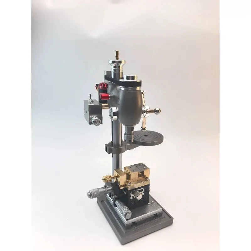 Watchmaker Tools High-Precision Bench Drill for Extracting Broken Screws from Watch Crowns Parts Drilling Machine 110-220V